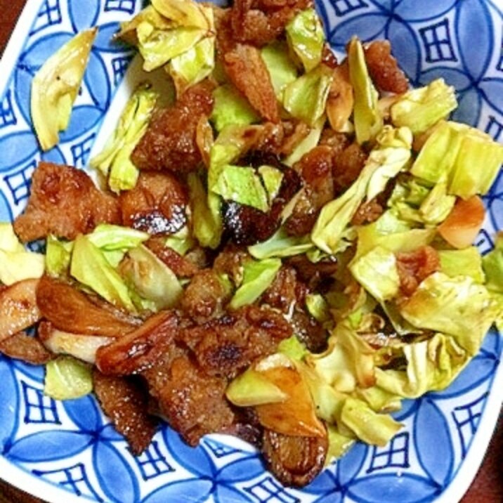 牛肉のキャベツにんにく炒め レシピ 作り方 By Maru 楽天レシピ